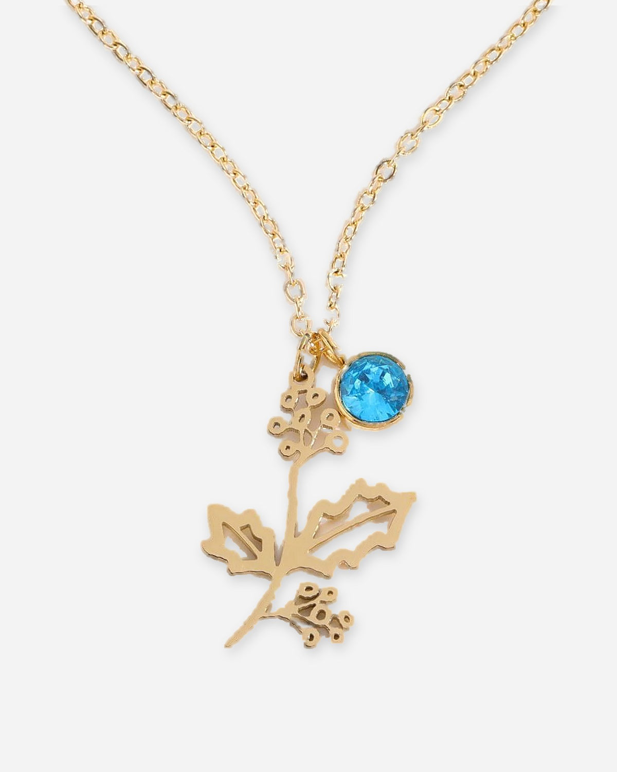 Birth Flower Charm Bracelet