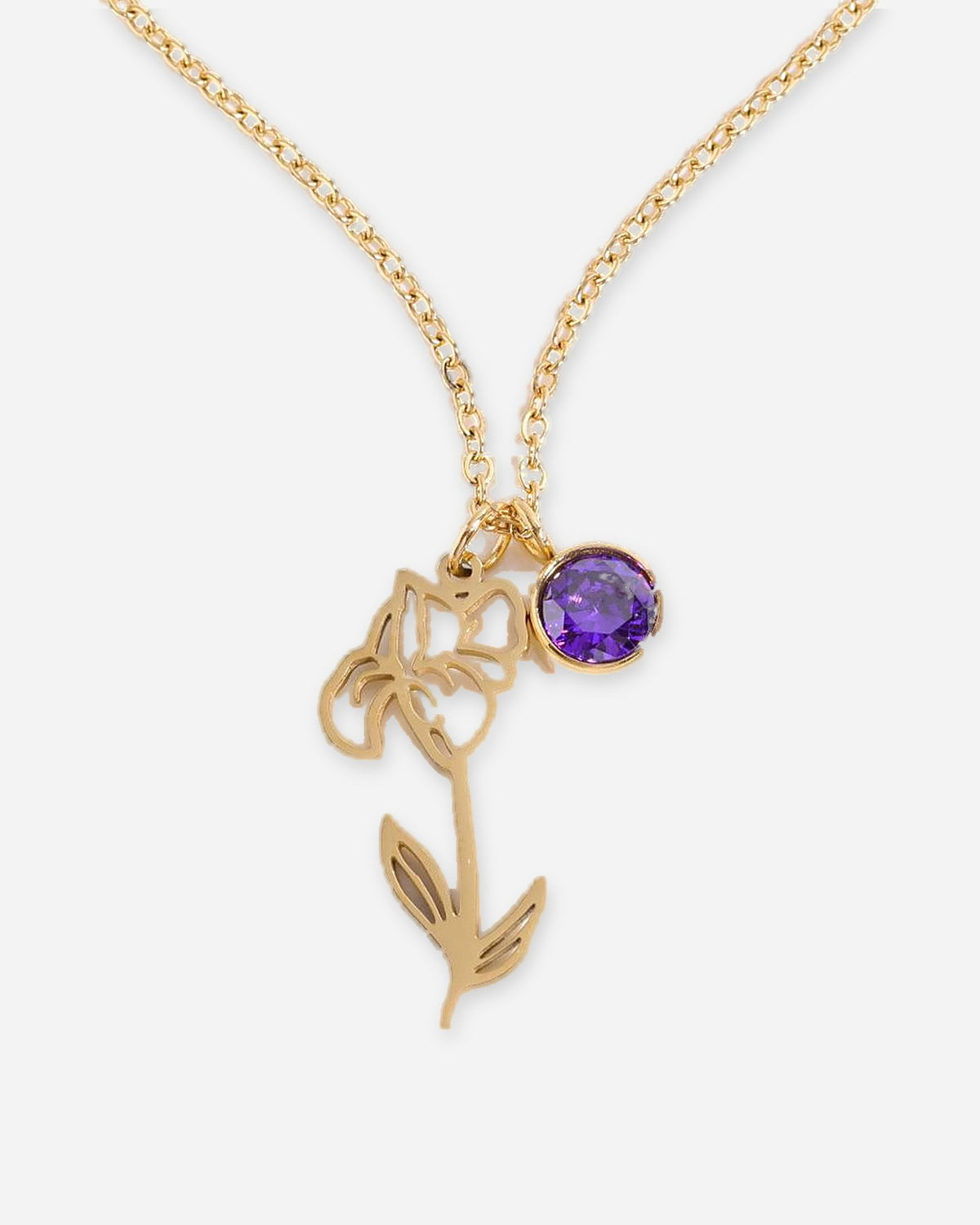 Birth Flower Charm Bracelet