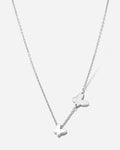Double Butterfly Y Necklace