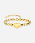 Heart Link Bracelet