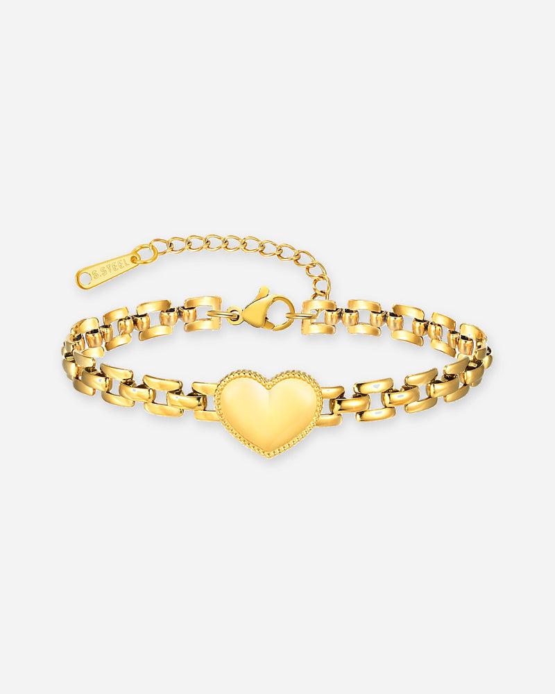 Heart Link Bracelet