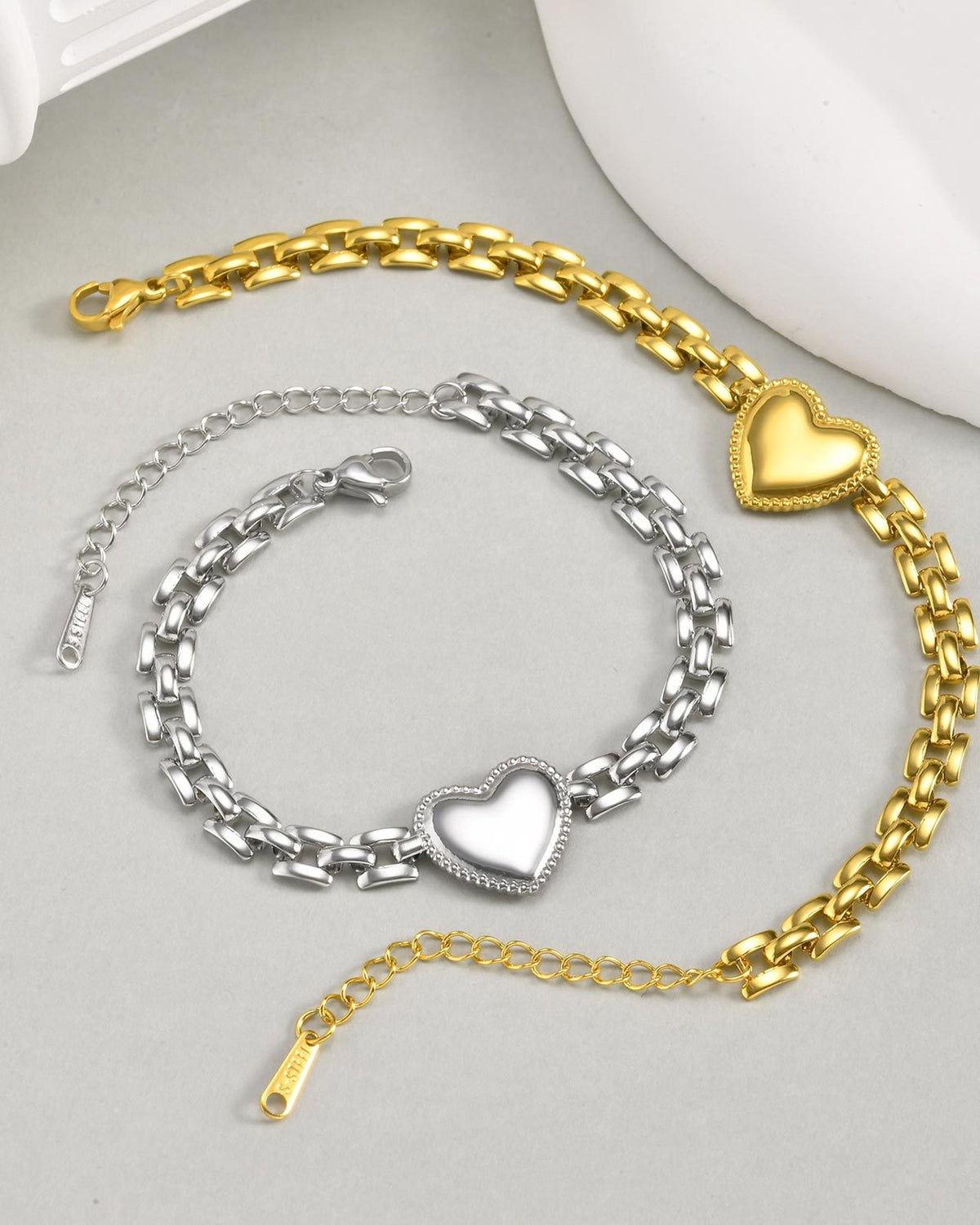Heart Link Bracelet