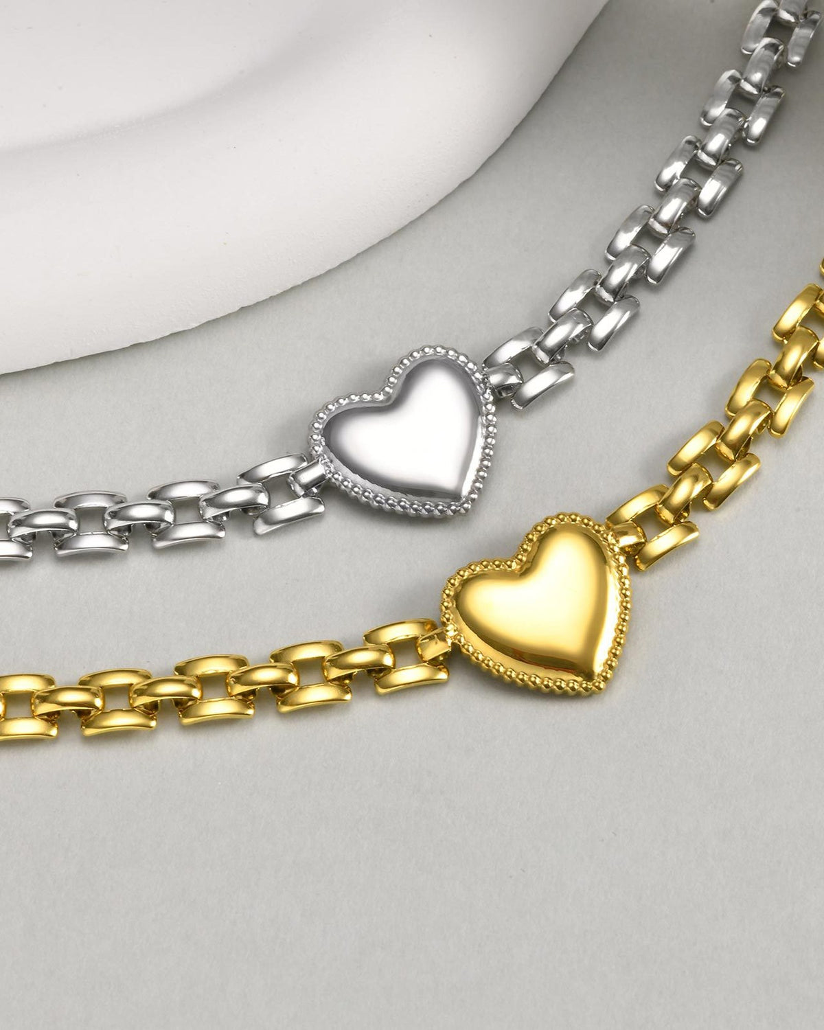Heart Link Bracelet