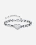 Heart Link Bracelet