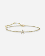 925 Sterling Silver Initial Bracelet