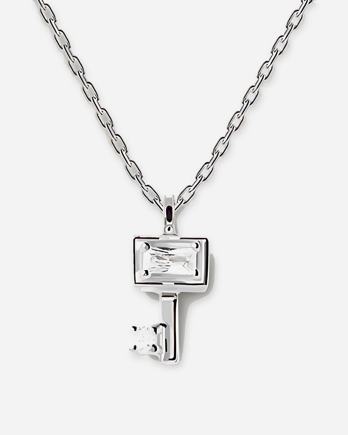 Lock & Key Sterling Silver Necklace