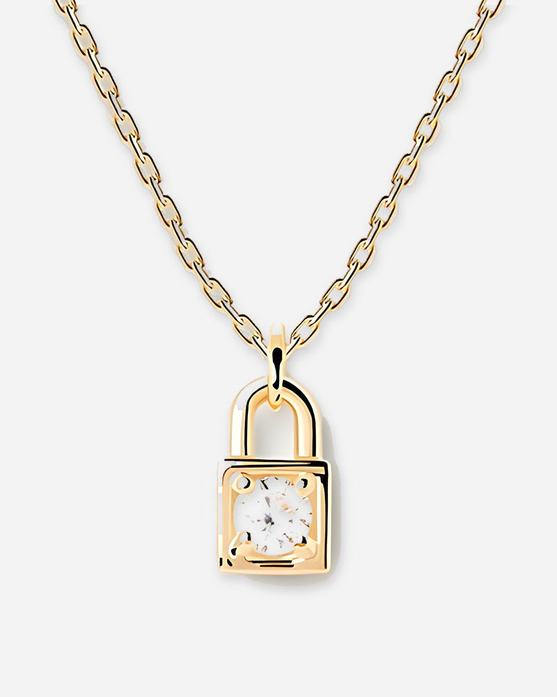 Lock & Key Sterling Silver Necklace