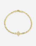 Sterling Silver Star Bracelet