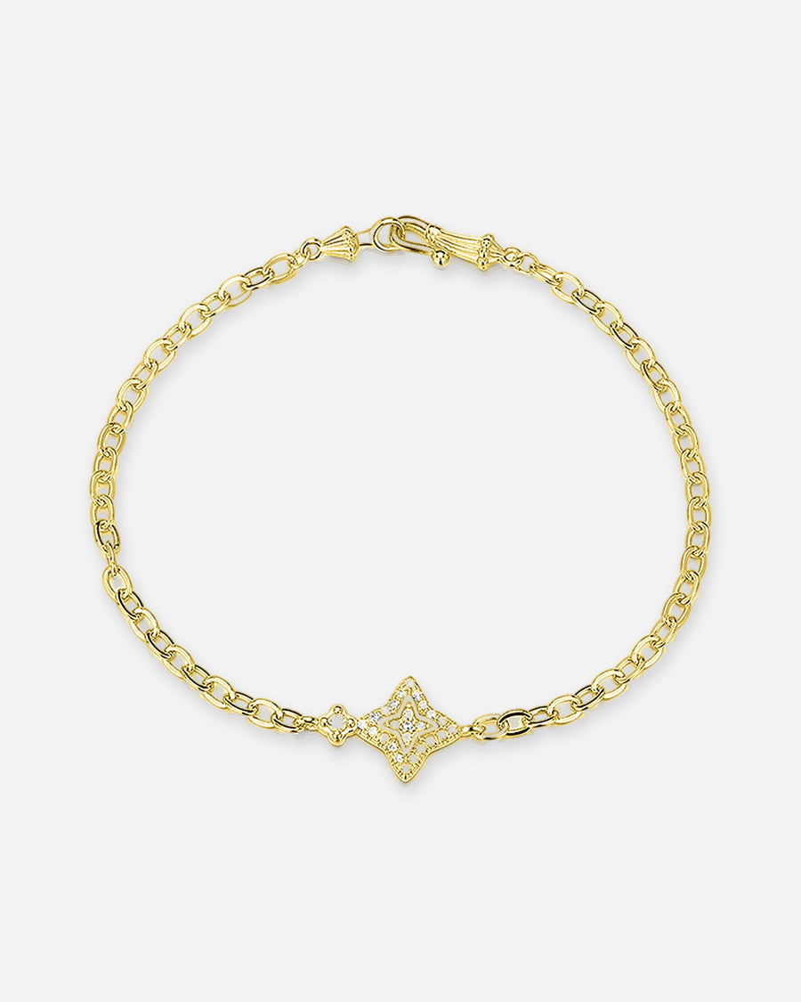 Sterling Silver Star Bracelet