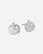 Jack-O'-Lantern Pumpkin Stud Earrings