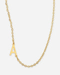 Dainty Initial Letter Necklace