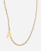 Dainty Initial Letter Necklace