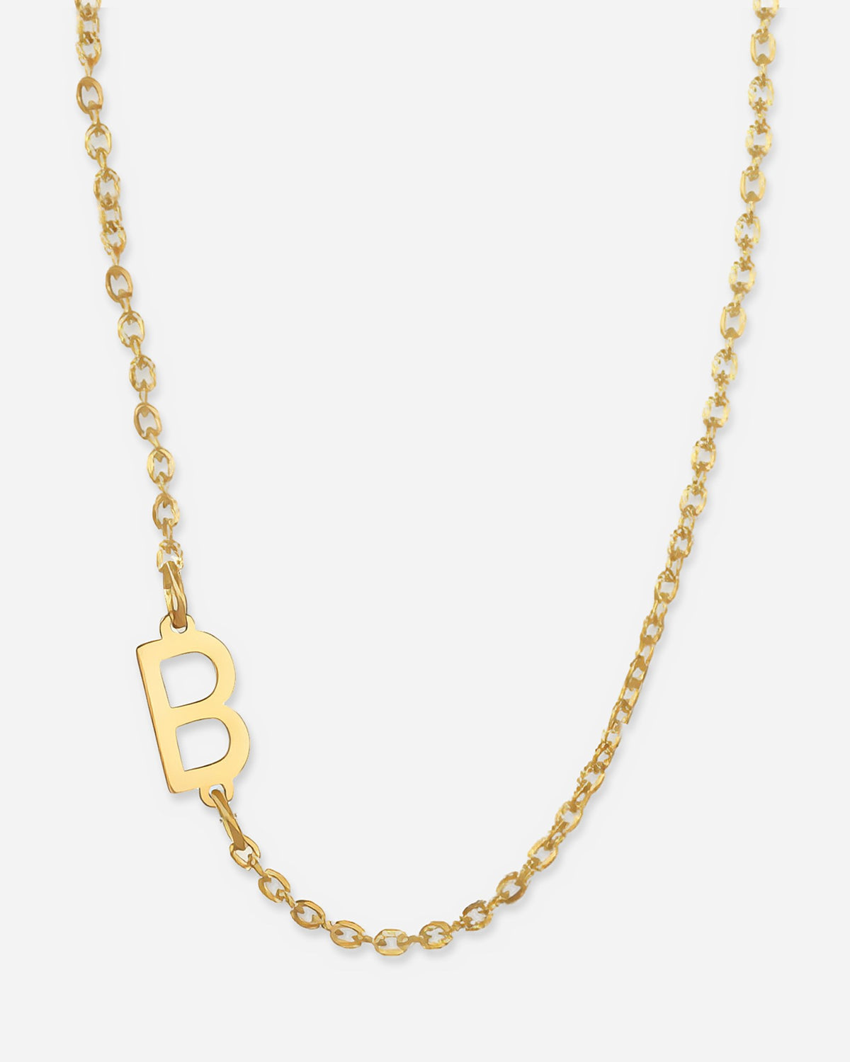 Dainty Initial Letter Necklace