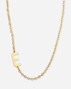 Dainty Initial Letter Necklace