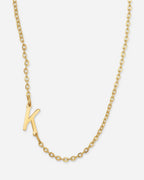 Dainty Initial Letter Necklace
