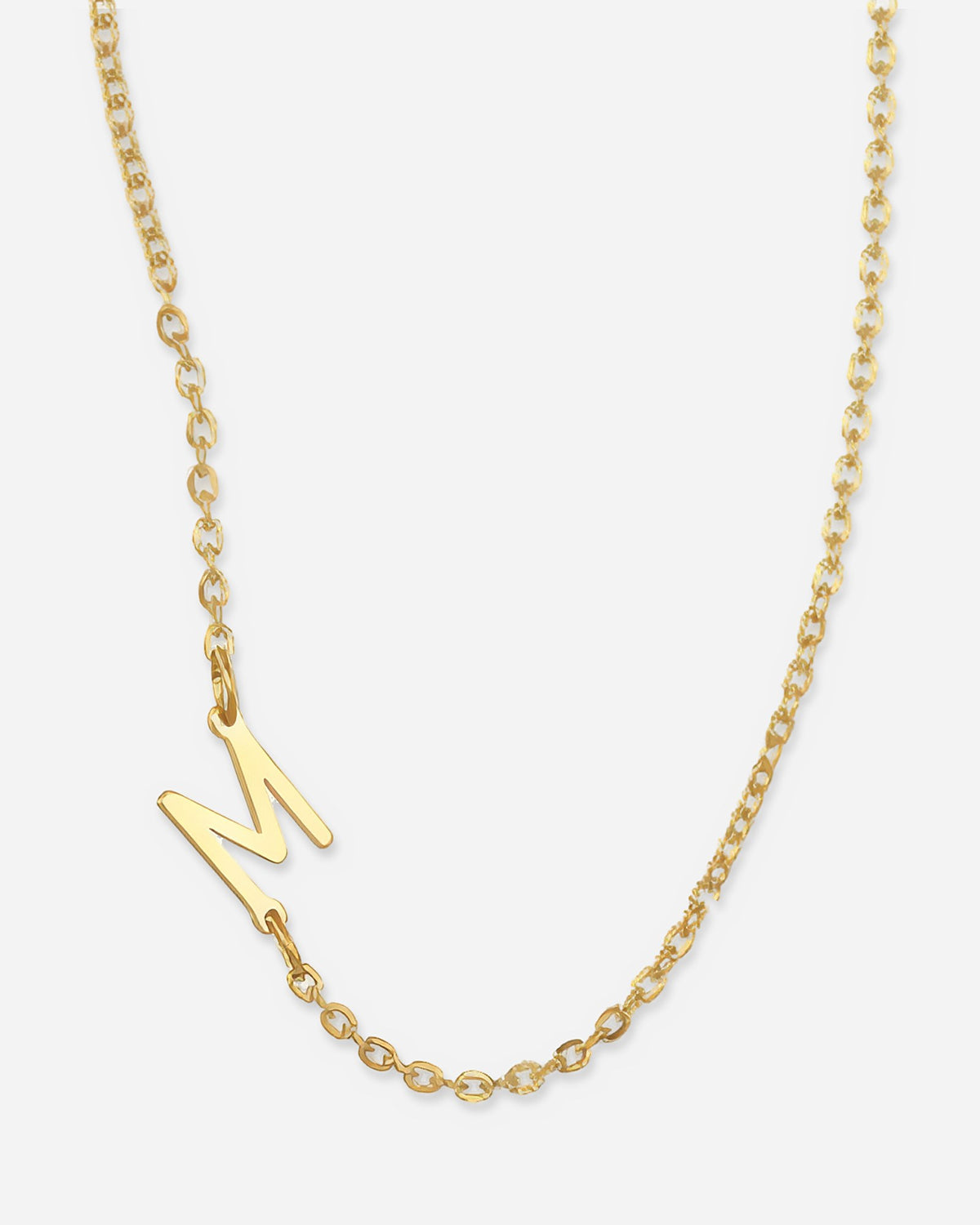 Dainty Initial Letter Necklace