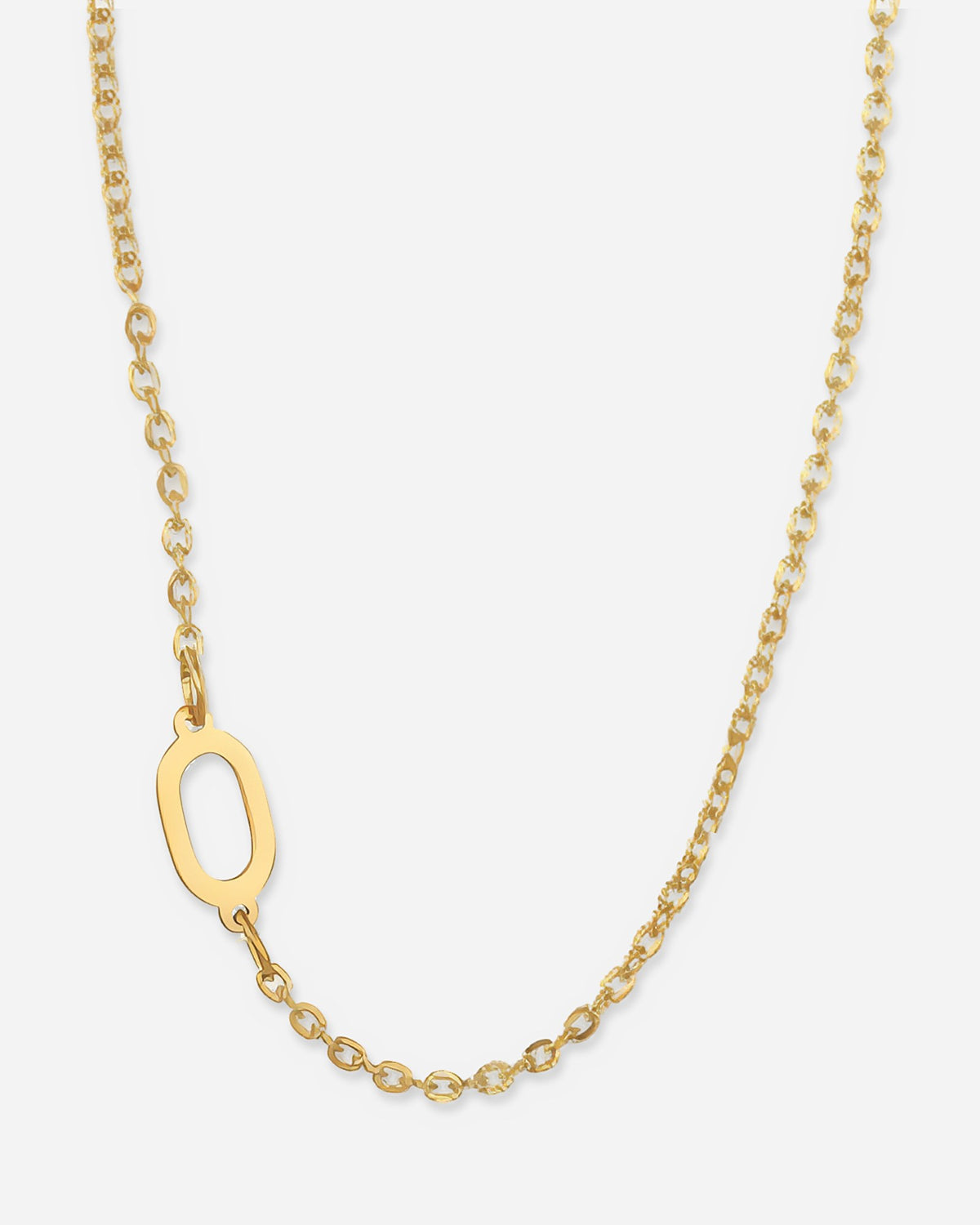 Dainty Initial Letter Necklace