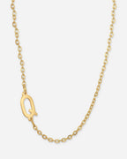 Dainty Initial Letter Necklace