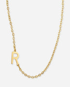 Dainty Initial Letter Necklace