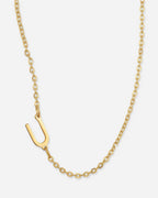 Dainty Initial Letter Necklace