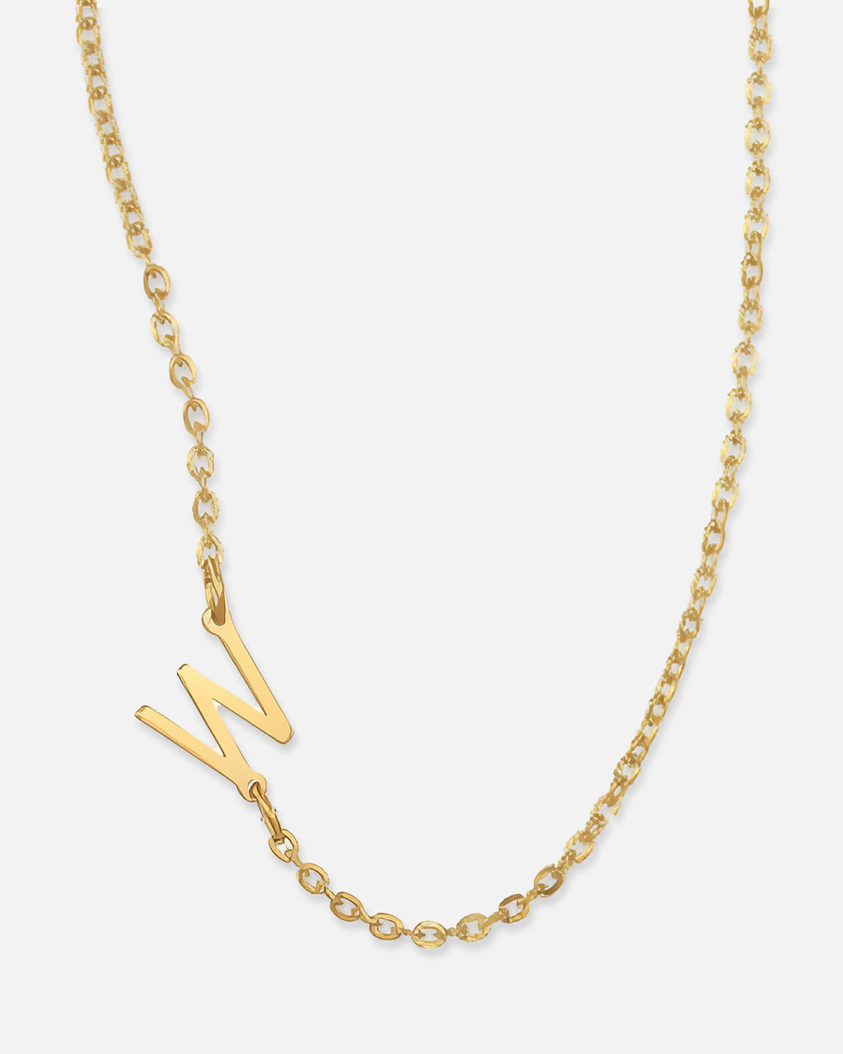 Dainty Initial Letter Necklace