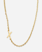 Dainty Initial Letter Necklace