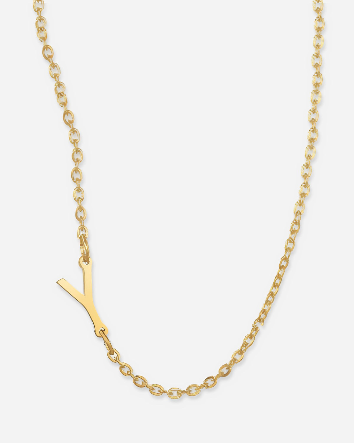 Dainty Initial Letter Necklace