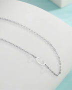 Dainty Initial Letter Necklace