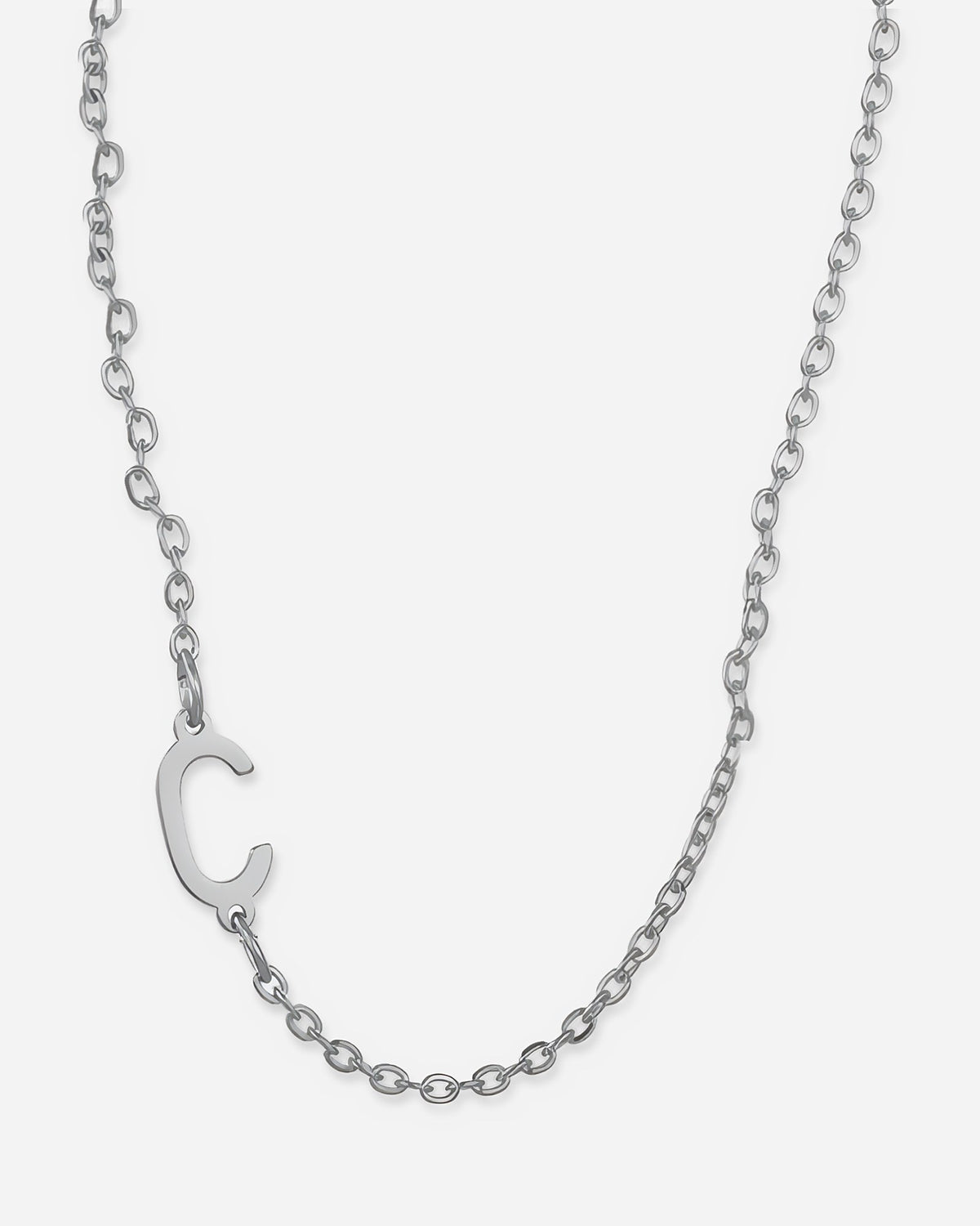 Dainty Initial Letter Necklace