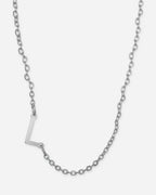 Dainty Initial Letter Necklace
