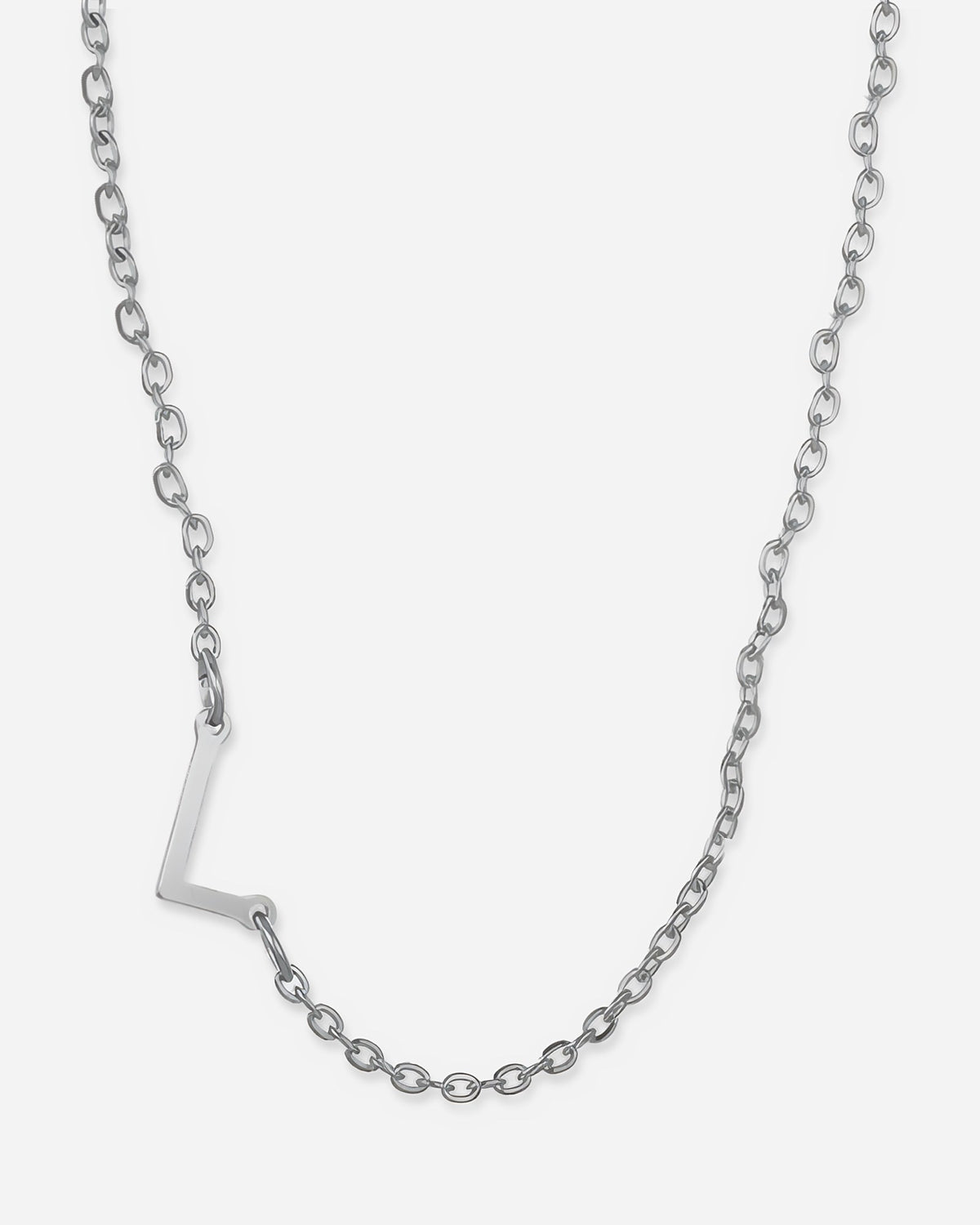 Dainty Initial Letter Necklace