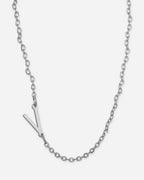 Dainty Initial Letter Necklace