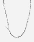 Dainty Initial Letter Necklace