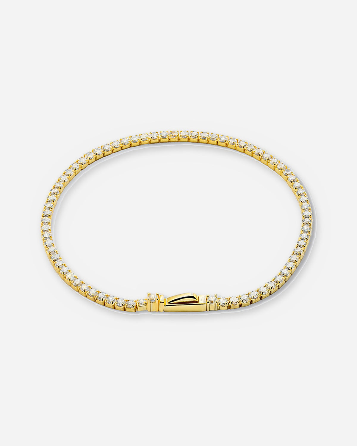 2mm Sterling Silver Tennis Bracelet