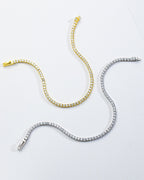 2mm Sterling Silver Tennis Bracelet