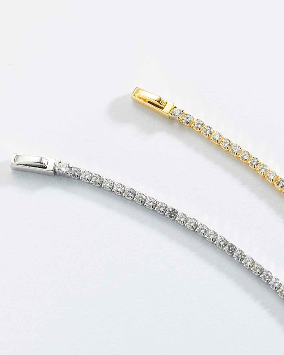 2mm Sterling Silver Tennis Bracelet