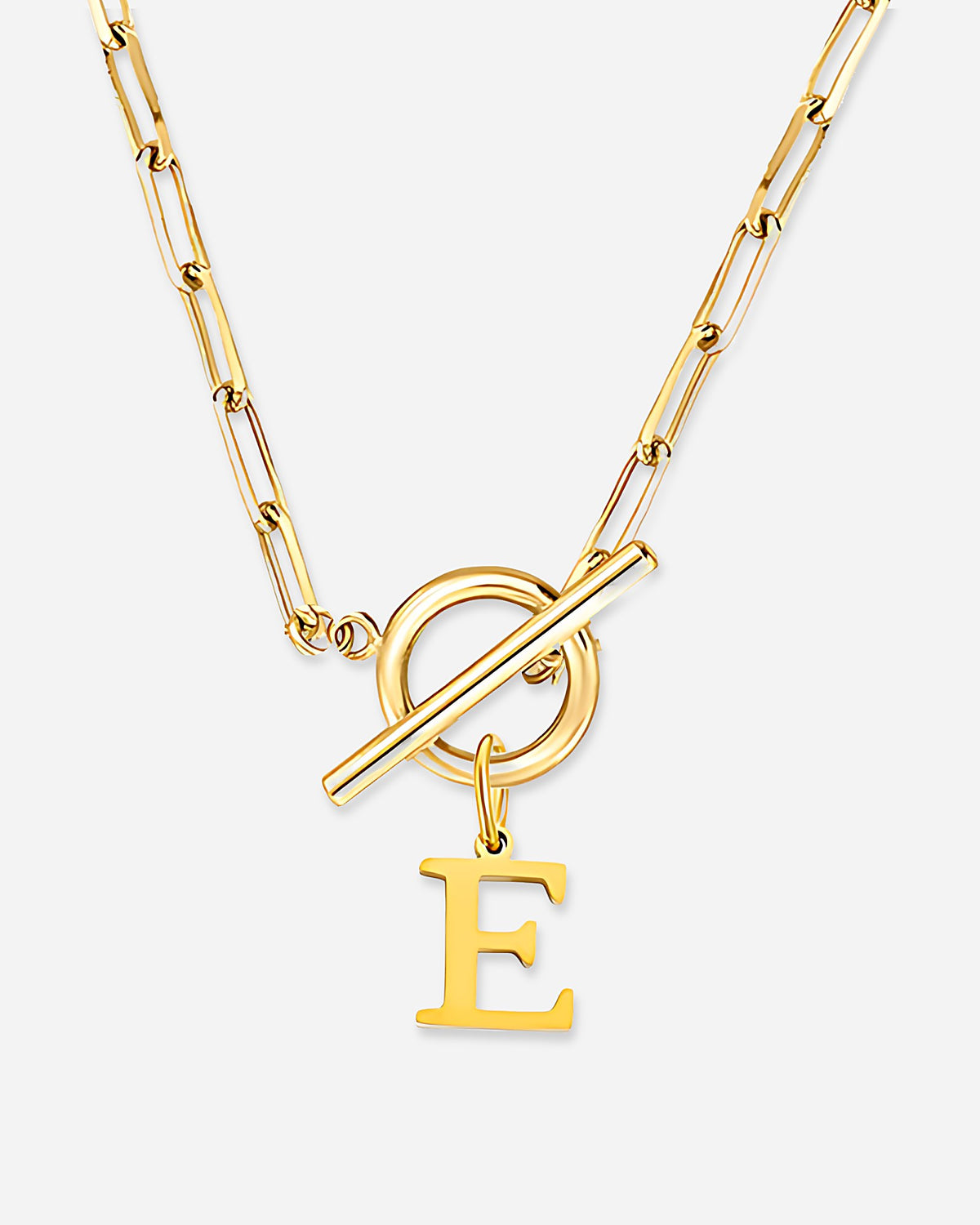Initial Toggle Necklace