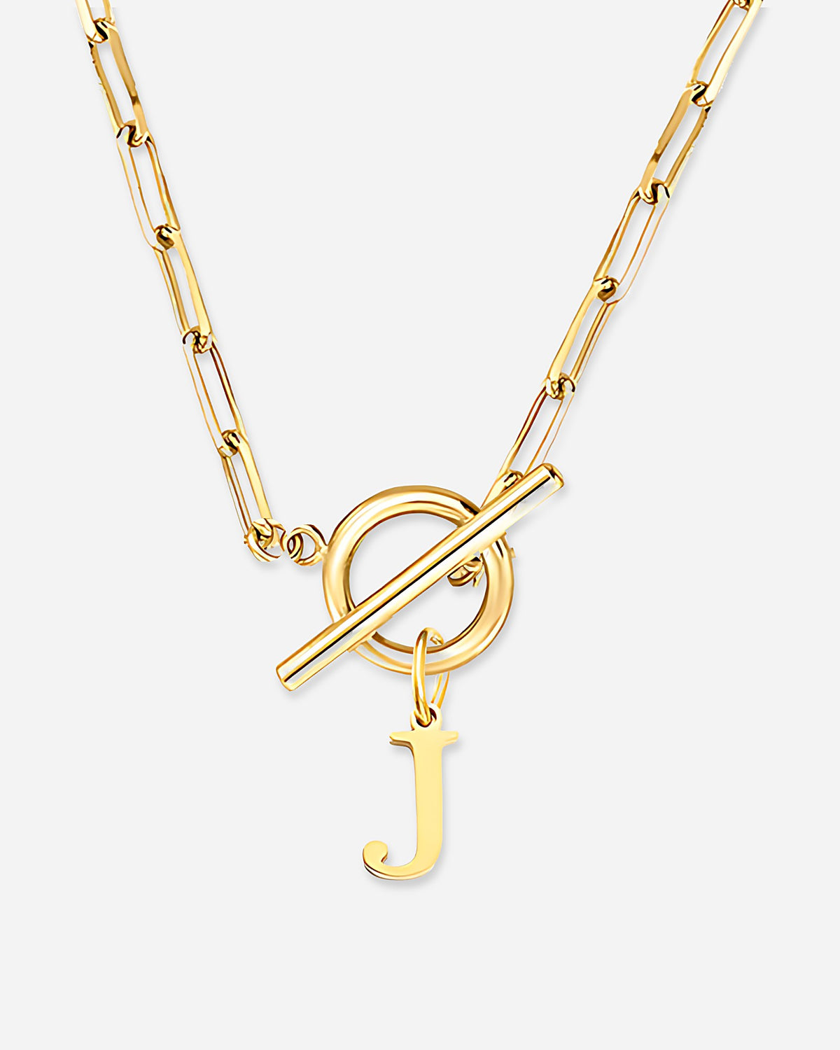 Initial Toggle Necklace