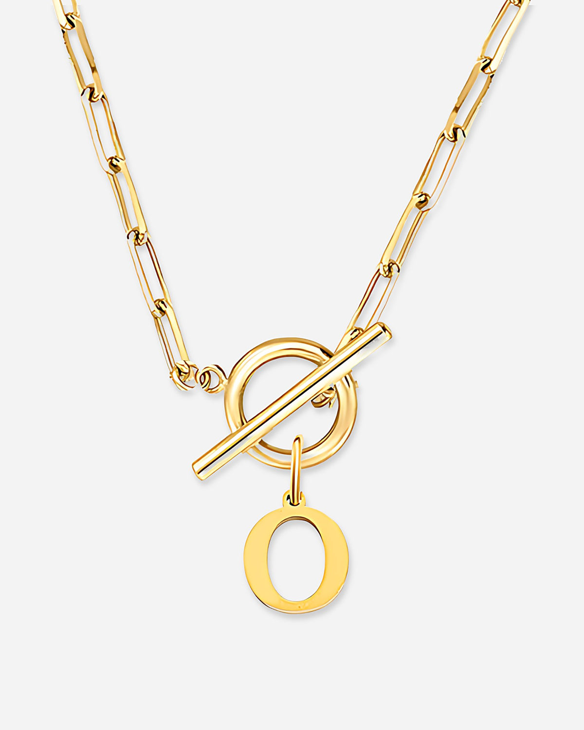 Initial Toggle Necklace
