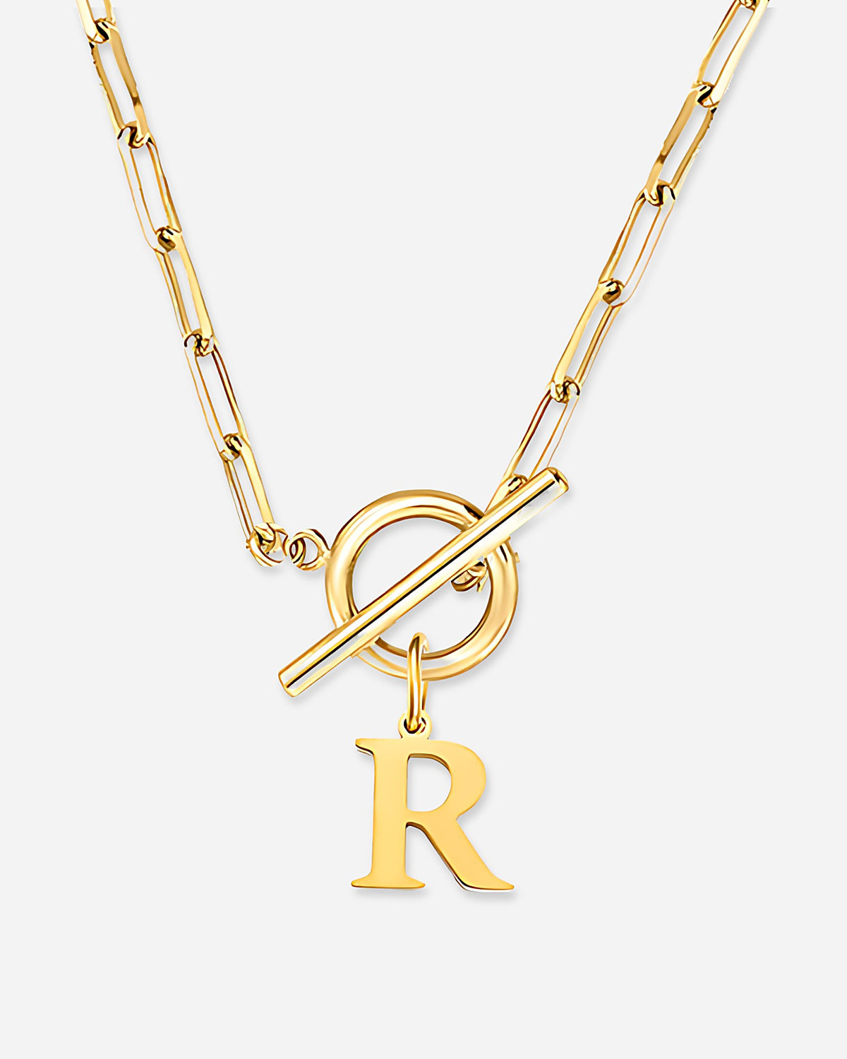 Initial Toggle Necklace