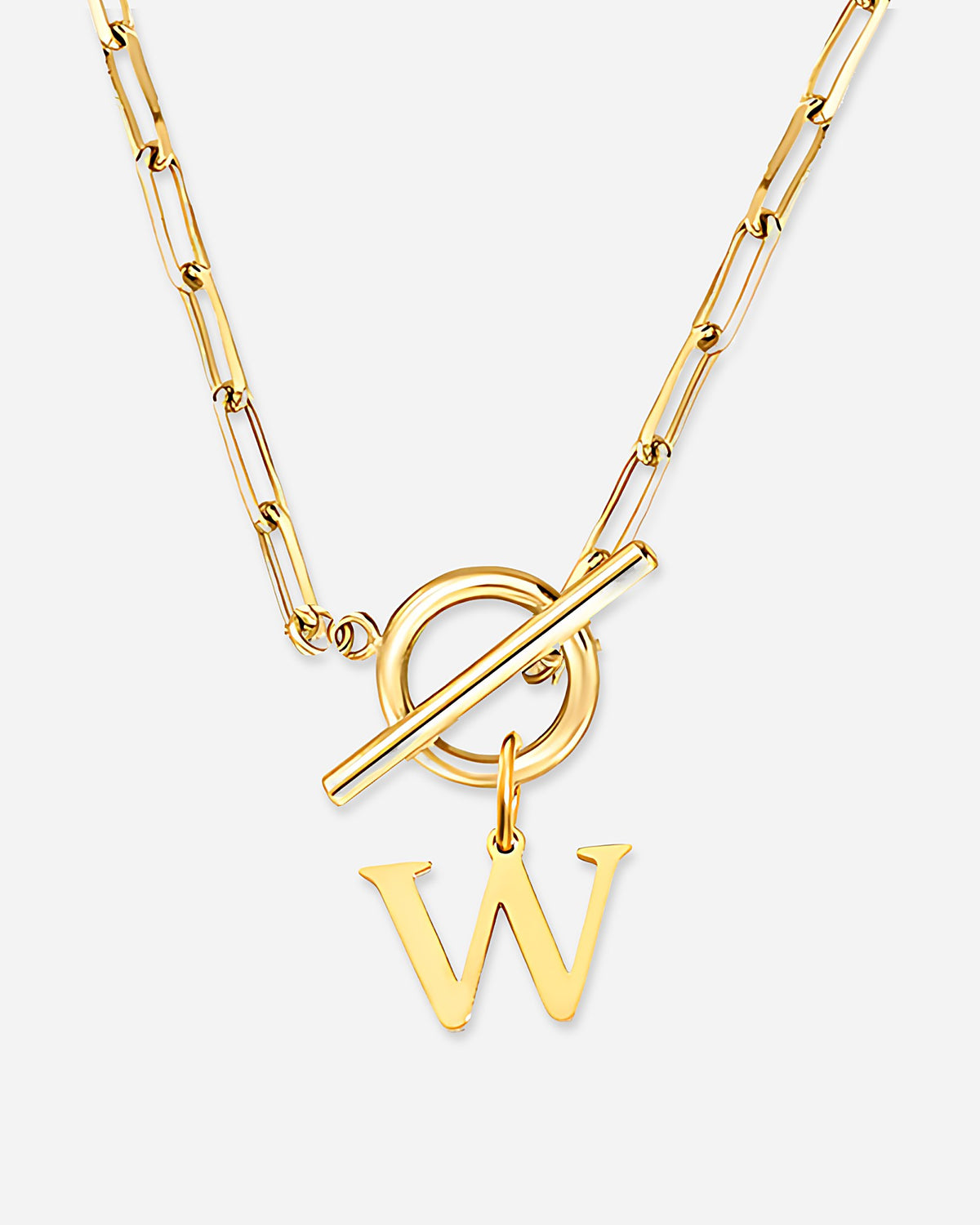 Initial Toggle Necklace
