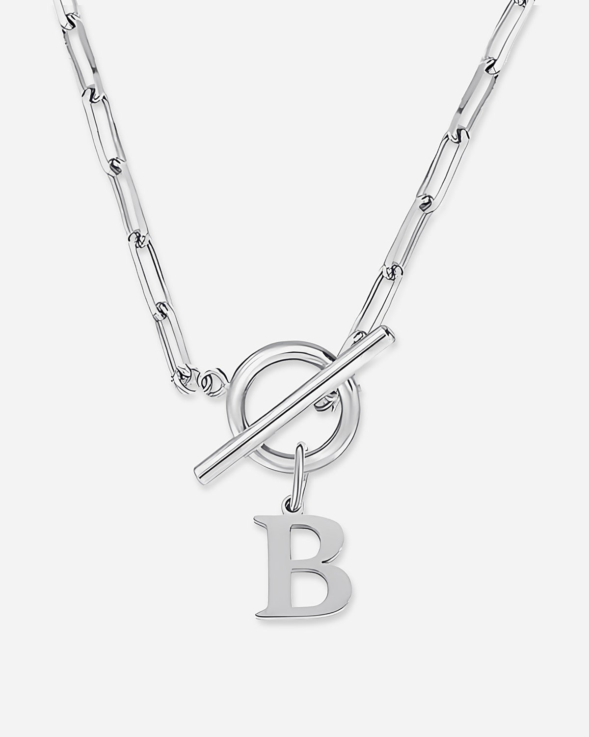 Initial Toggle Necklace