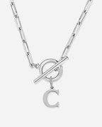 Initial Toggle Necklace