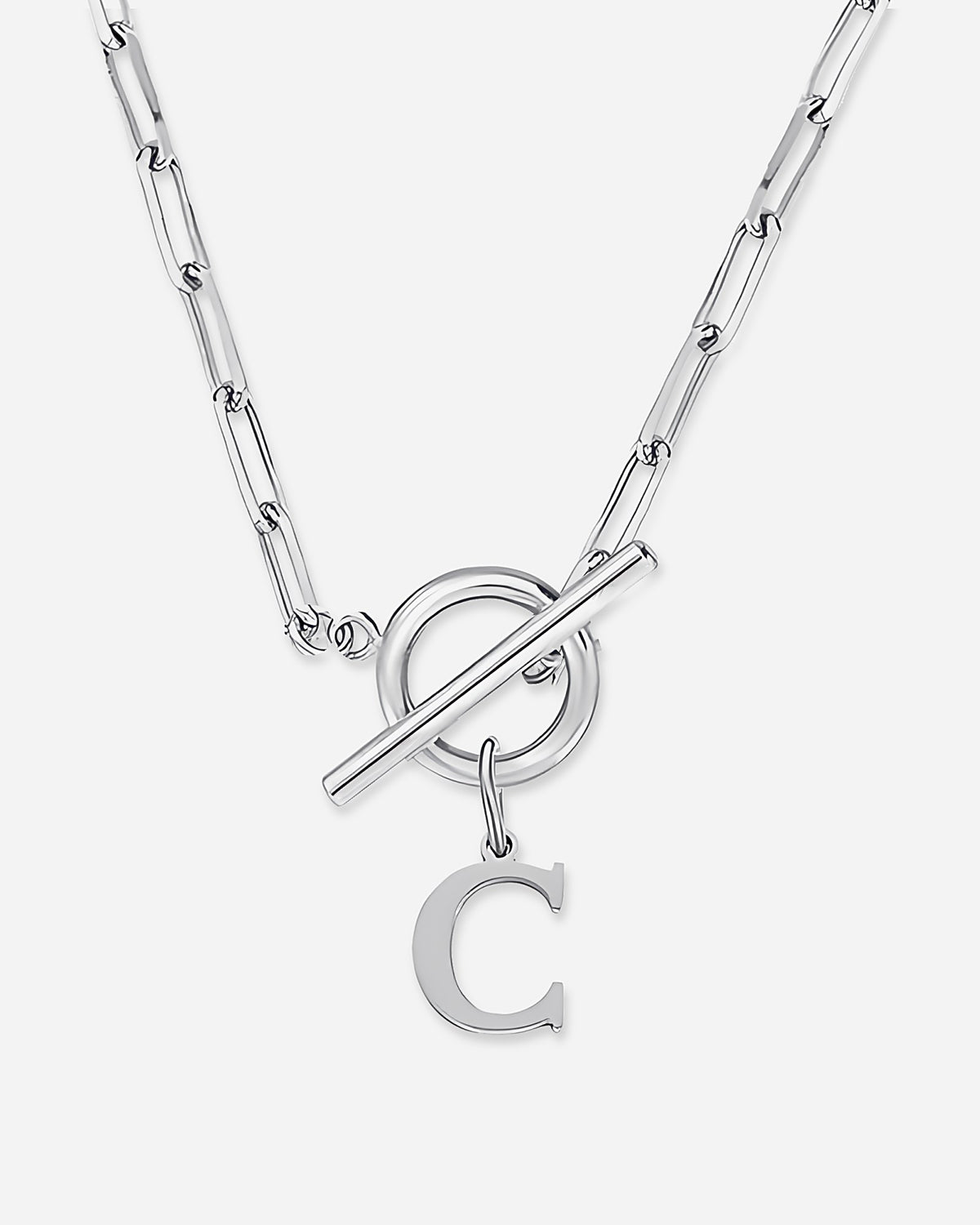 Initial Toggle Necklace