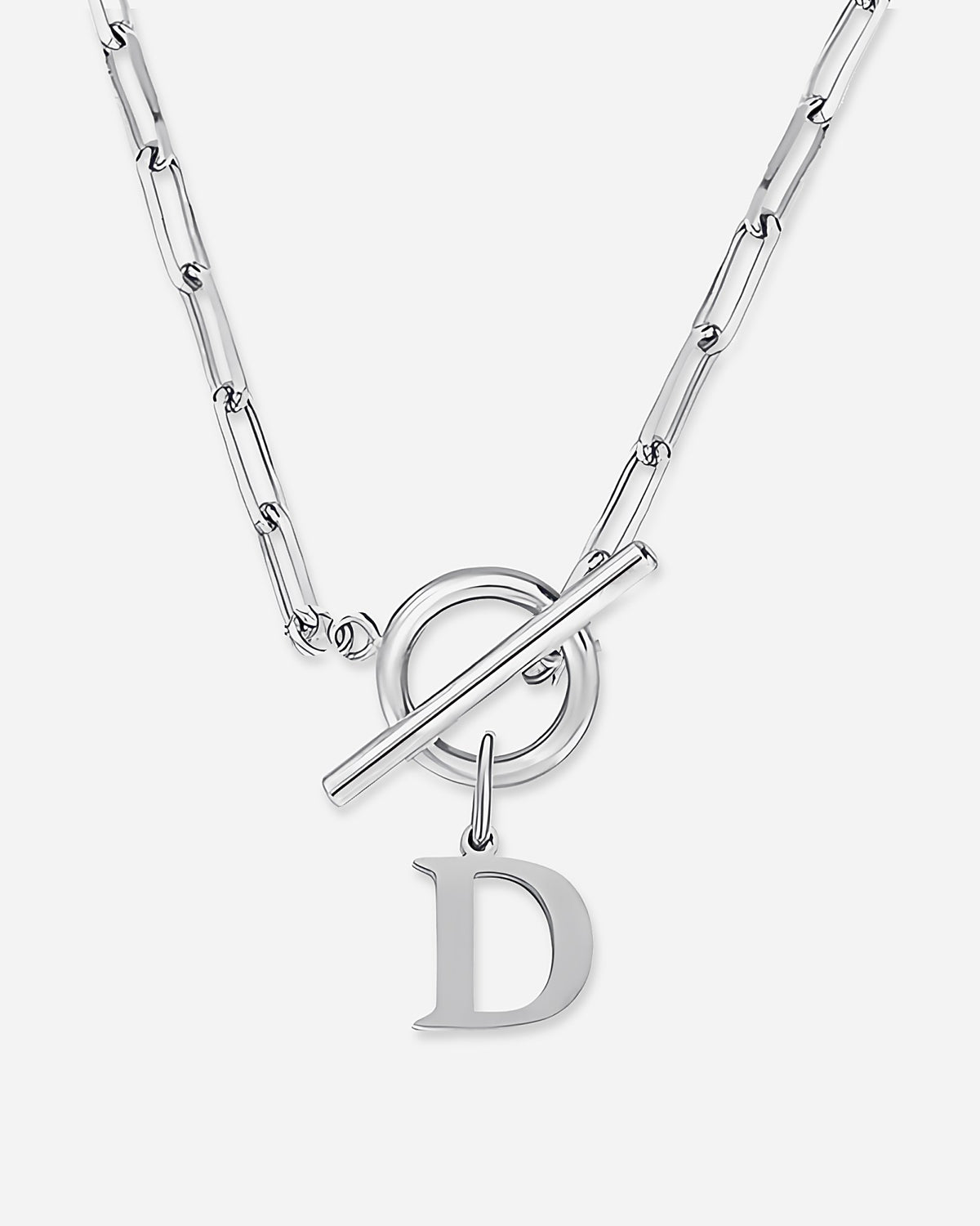 Initial Toggle Necklace