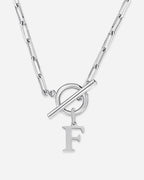 Initial Toggle Necklace