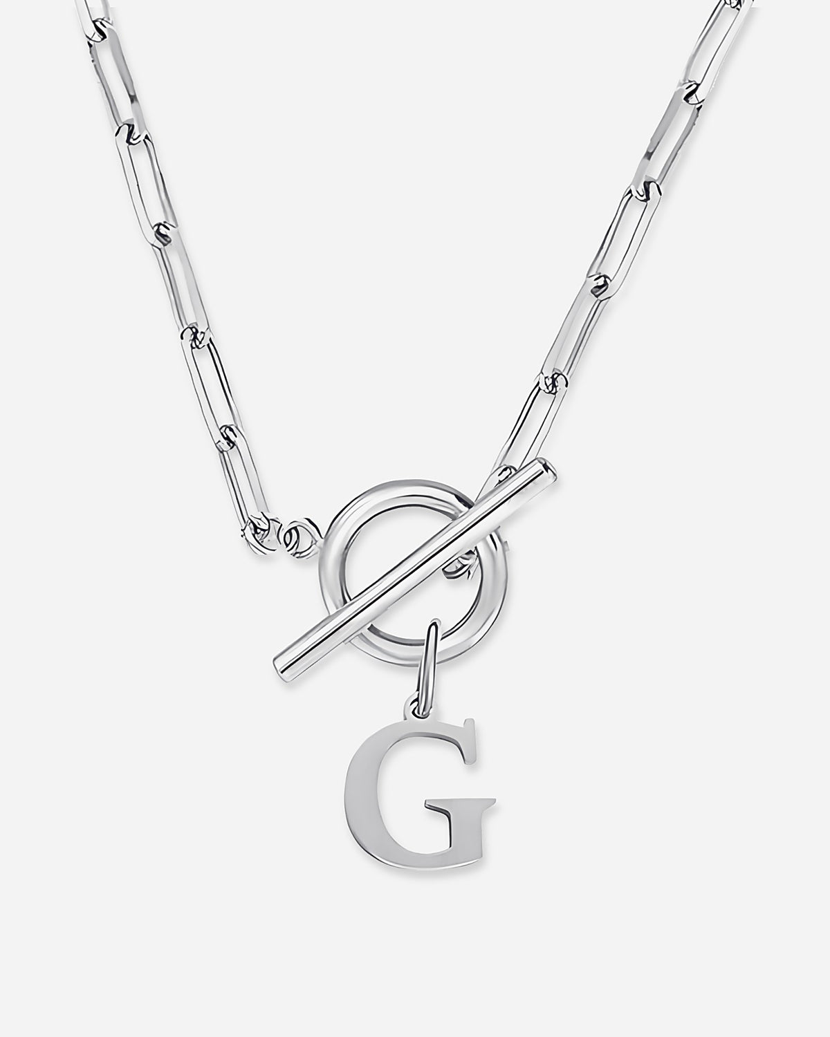 Initial Toggle Necklace