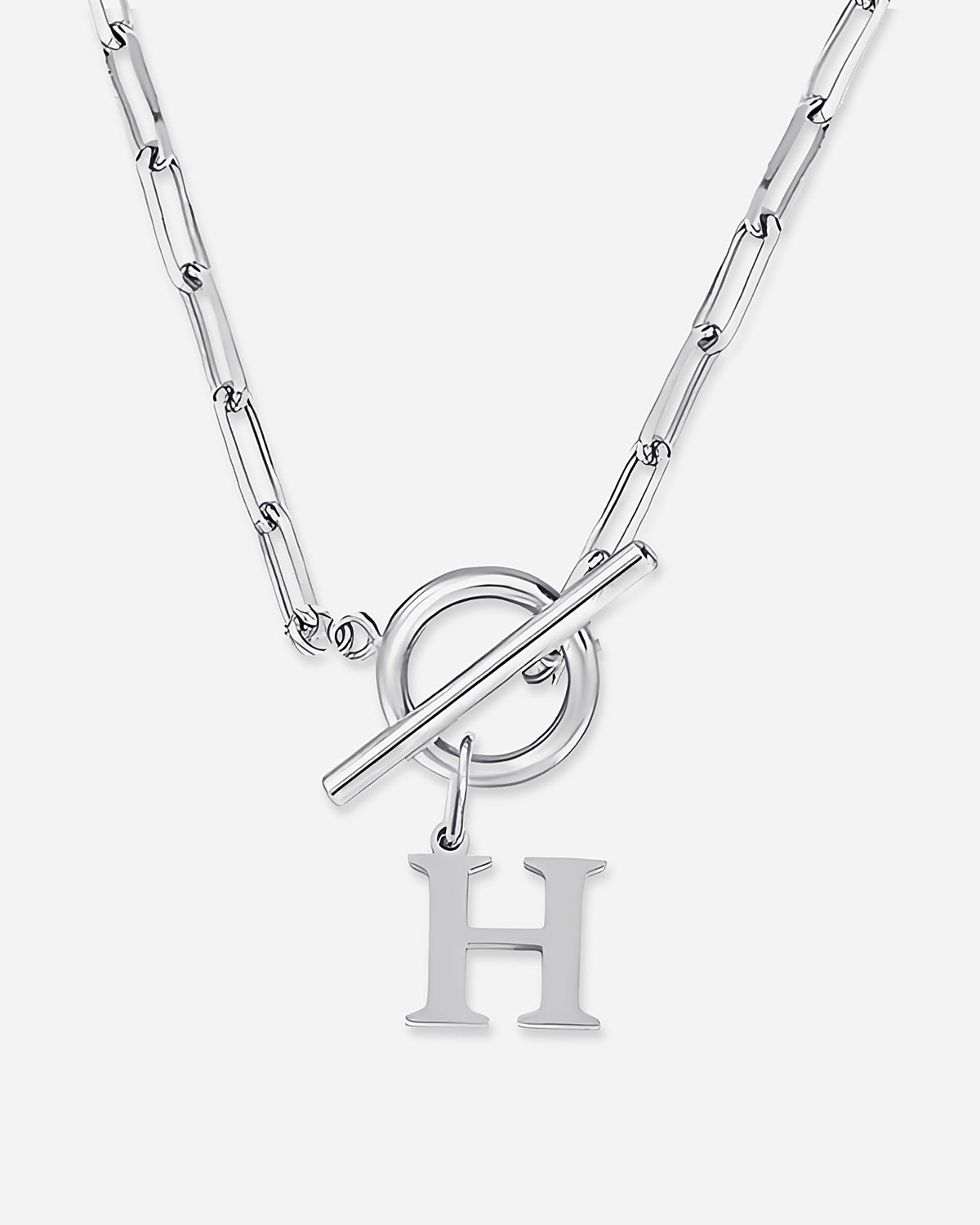 Initial Toggle Necklace