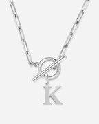 Initial Toggle Necklace