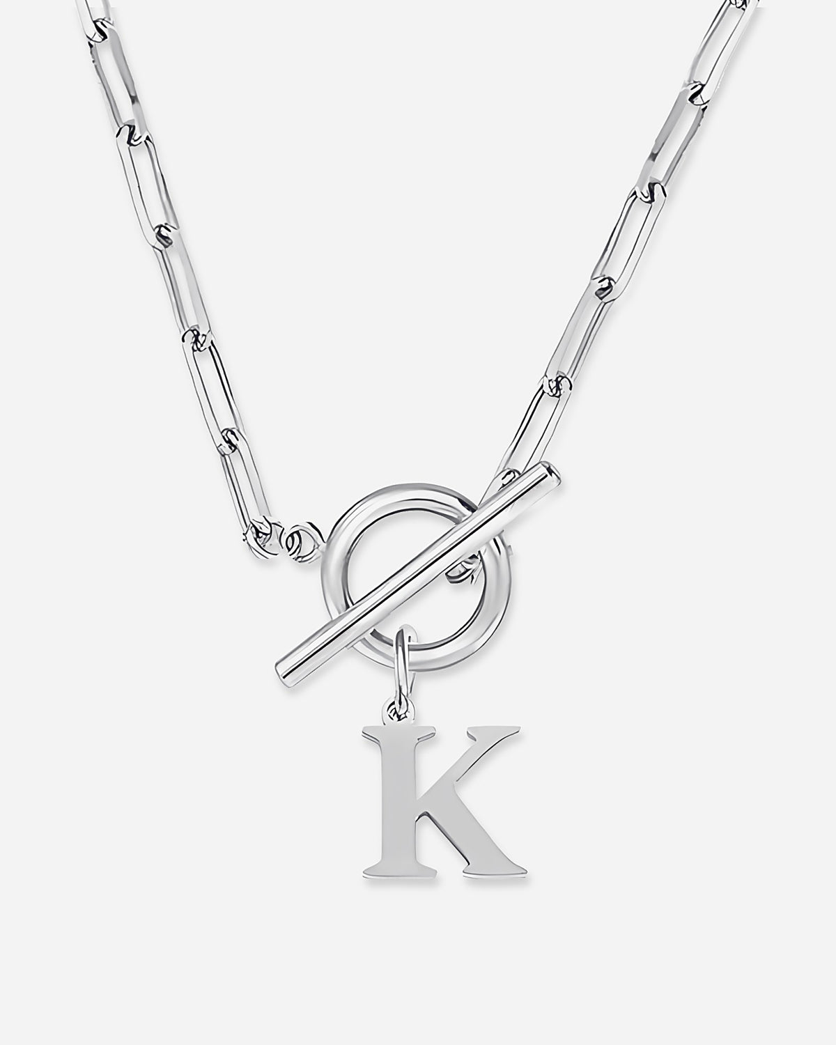 Initial Toggle Necklace